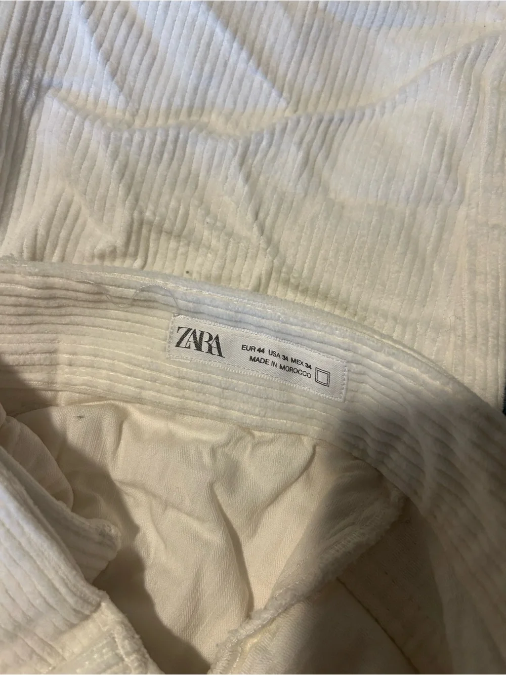 Zara corduroy fabric